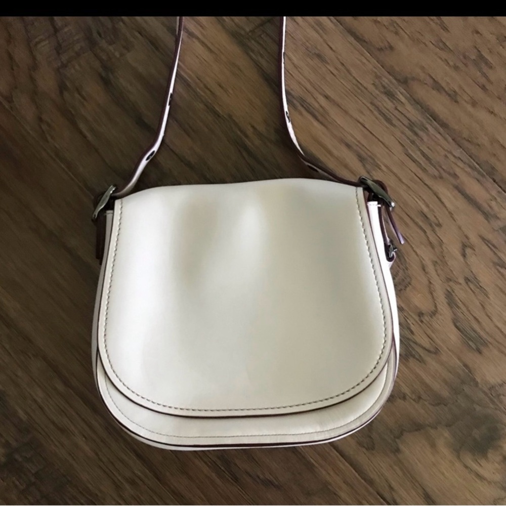 Coach Chalk Saddle Bag